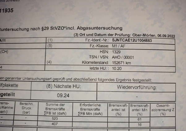 Nissan Note cena 26900 przebieg: 165000, rok produkcji 2014 z Iwonicz-Zdrój małe 352